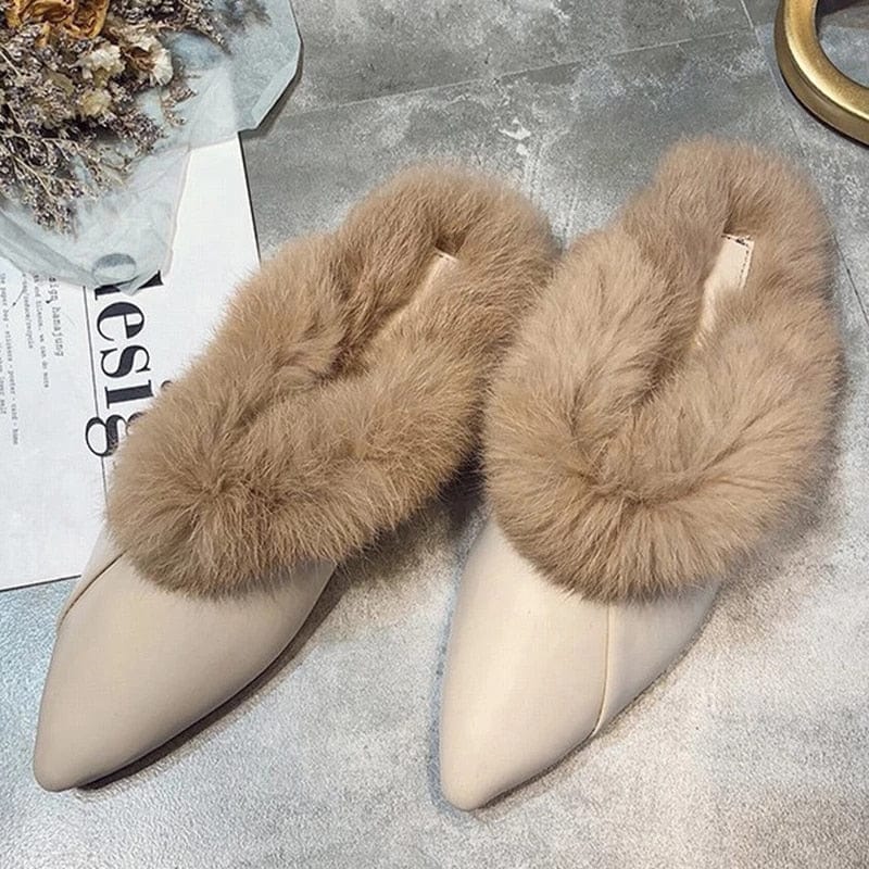 Women Furry Luxury Slippers