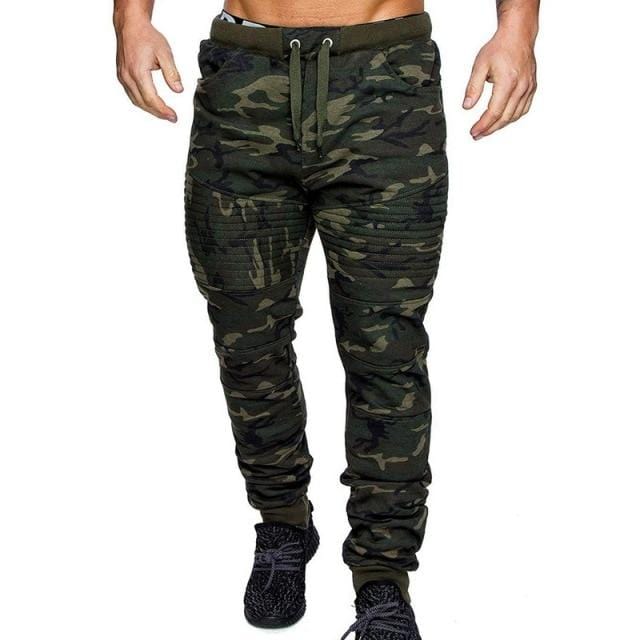 Camouflage Slim Fit Sweatpants