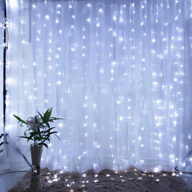 Christmas Lights Curtain