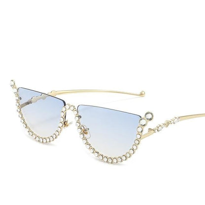 Women Rimless Sunglasses