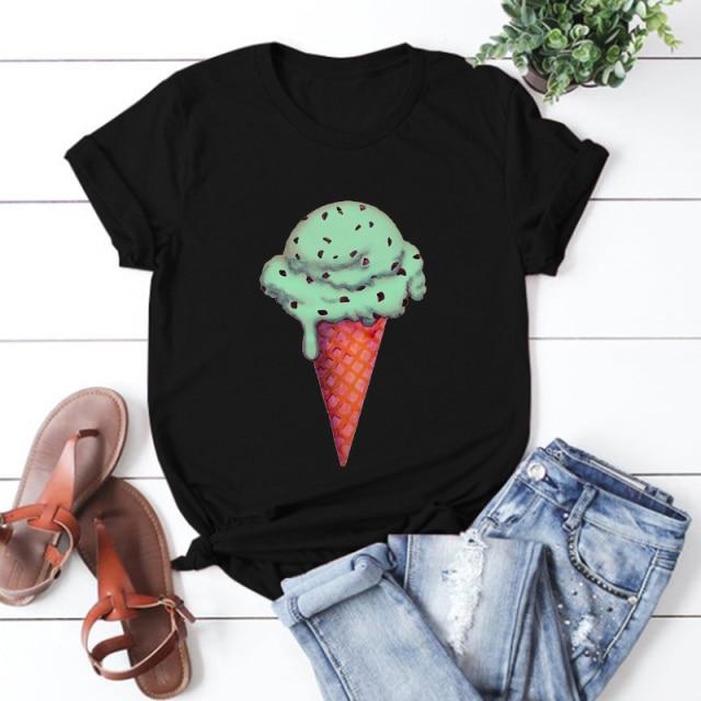 Ice Cream Women T-shirt