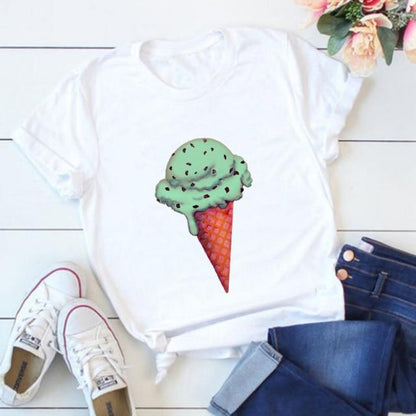 Ice Cream Women T-shirt