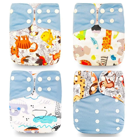 New Print Adjustable Baby Diaper Cover