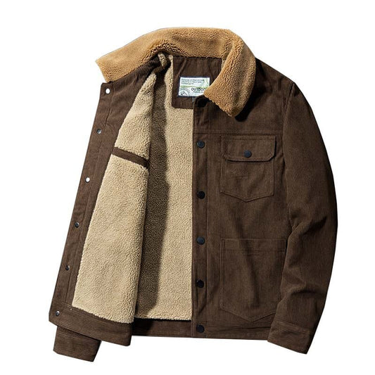 Men's Fleece Lined Thermal Jacket