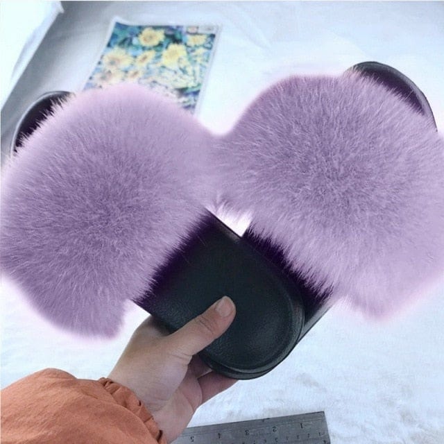 Women luxury slippers