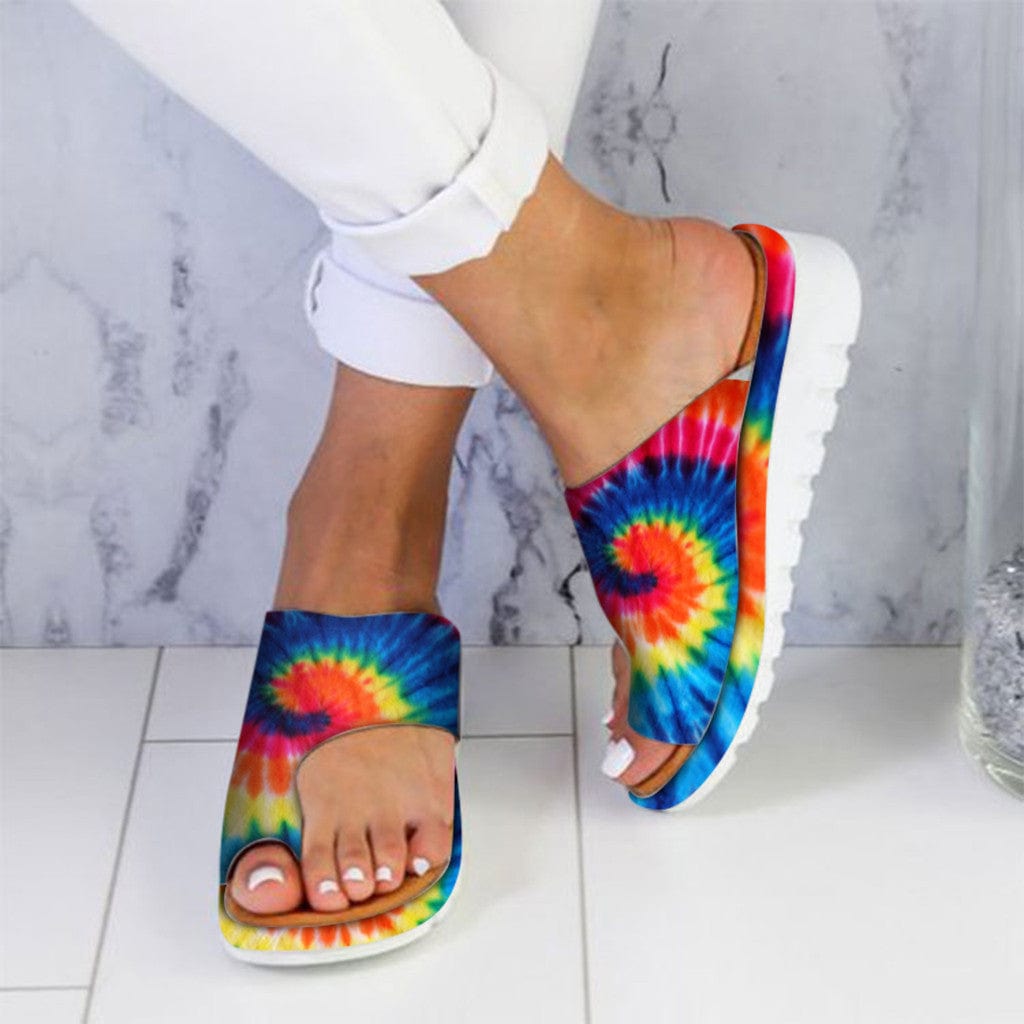 Women Tie Dye Summer Sandals