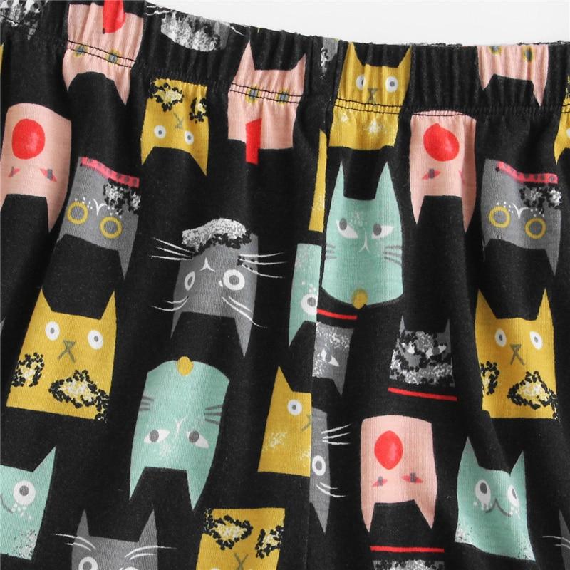Cat Print Pajamas