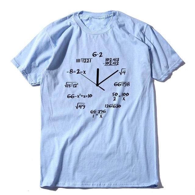Math Clock T Shirt