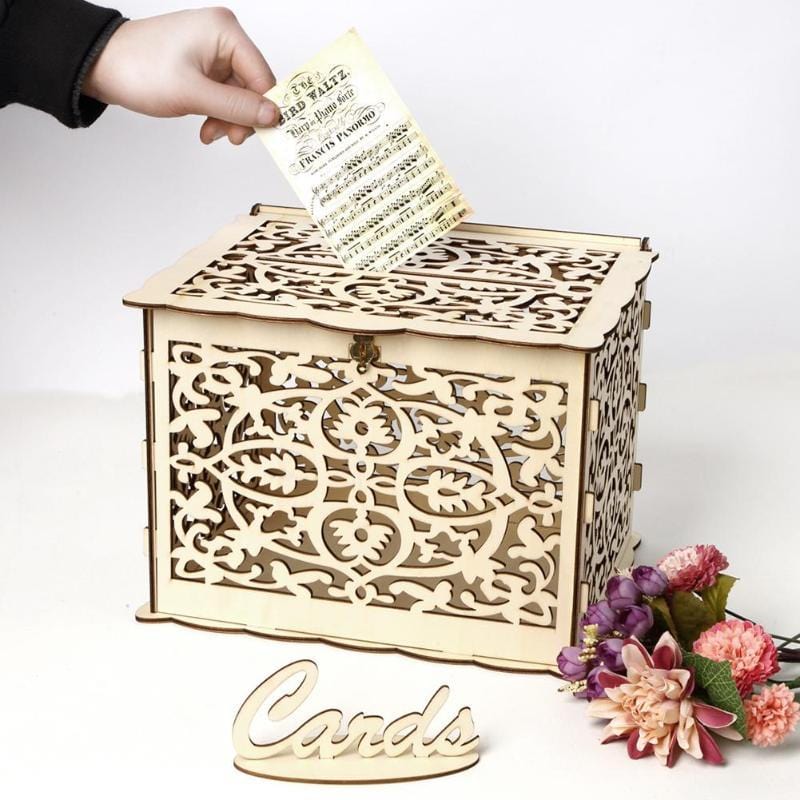 Wedding Gift Card Box