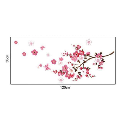 3D Pink Tree Wall Stickers