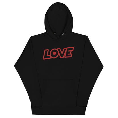 Embroidered Love Hoodie