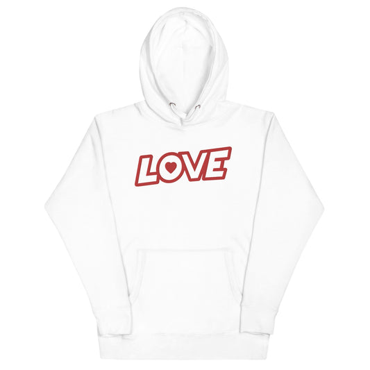 Embroidered Love Hoodie